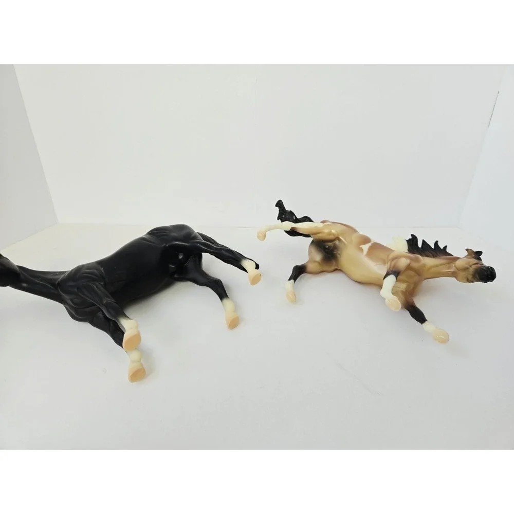 Breyer Model Horse pair Classic Black Thoroughbred Year of the Horse